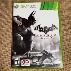 Batman: Arkham City Xbox 360, 2011 With Manual
